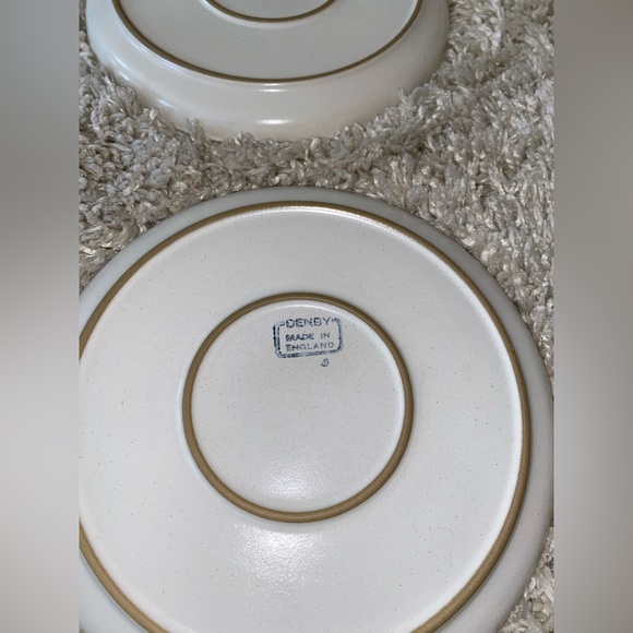 Denby Langley Troubadour Salad Plate Stoneware Pottery set of 4 - Picture 6 of 8